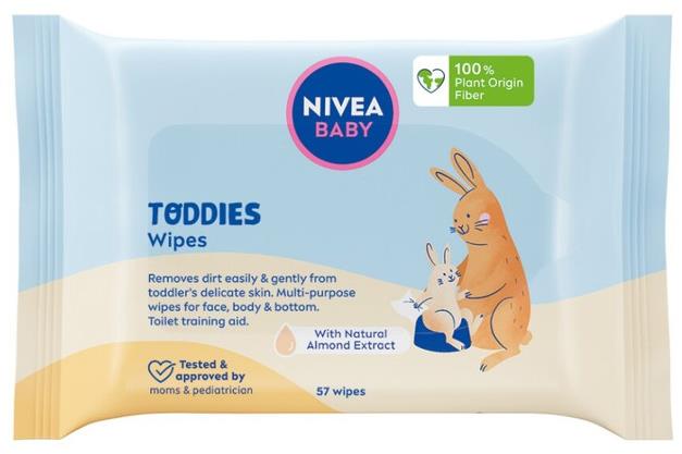 NIVEA Toddies Wipes 57 ks