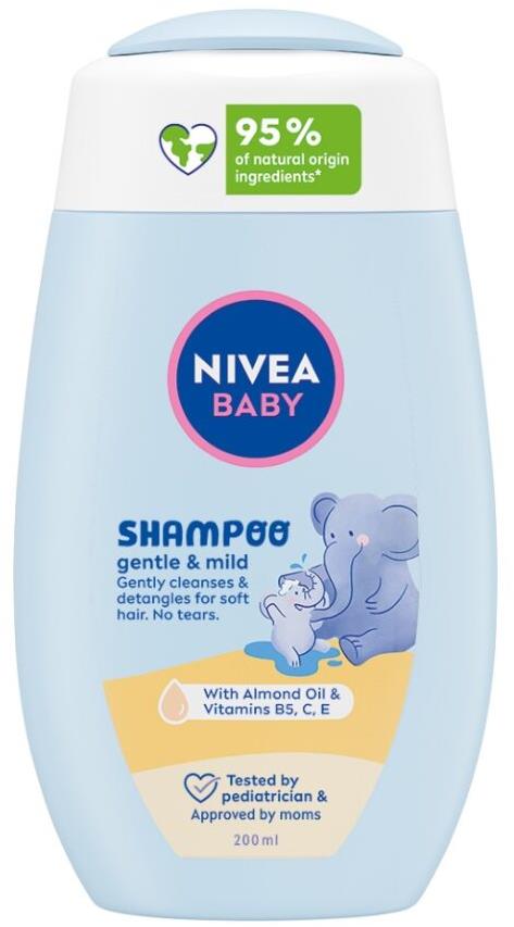 NIVEA Baby Shampoo Gentle & Mild 200 ml