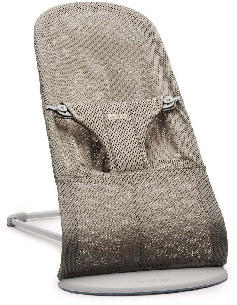 Babybjörn Bliss Grey beige Mesh, svetlá konštrukcia