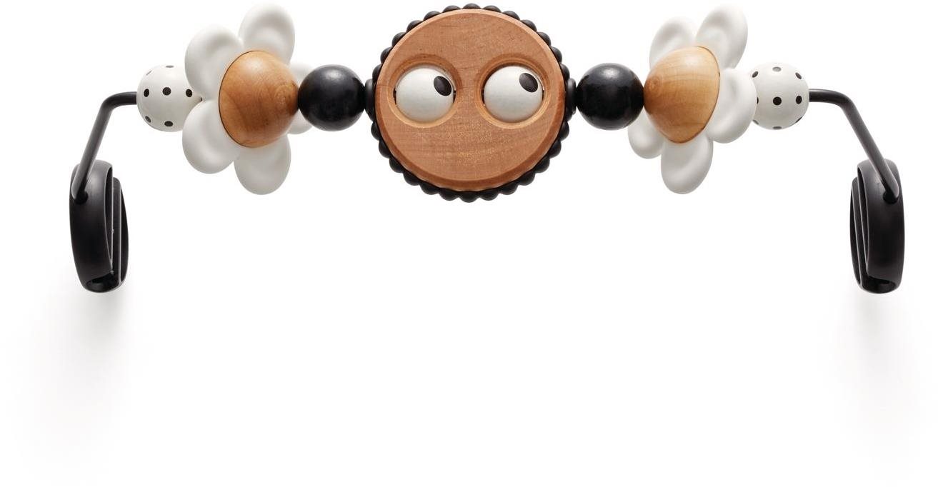 Babybjörn hračka drevená na ležadlo ,očička Black +White