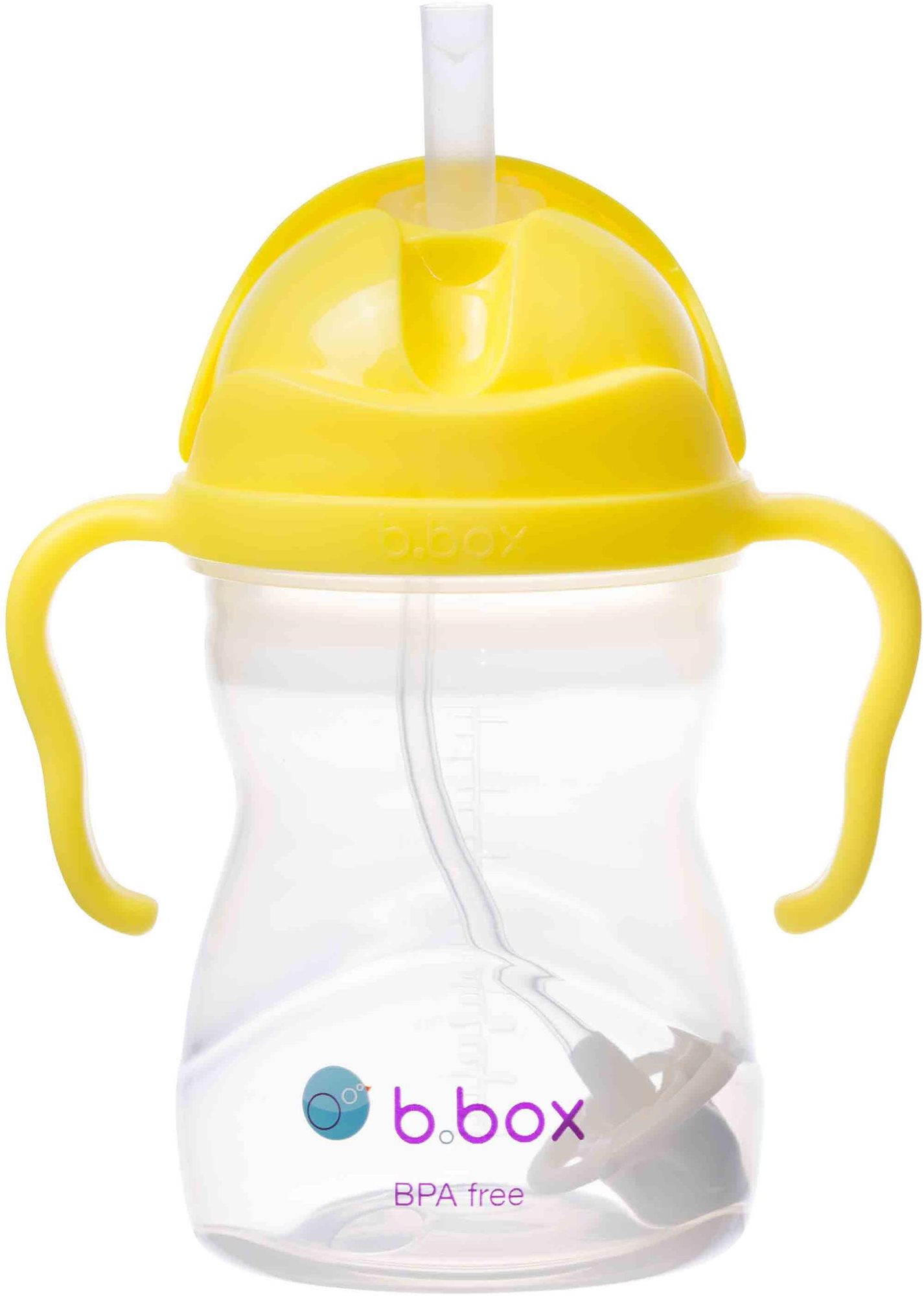 b.box Hrnček so slamkou – citrón 240 ml
