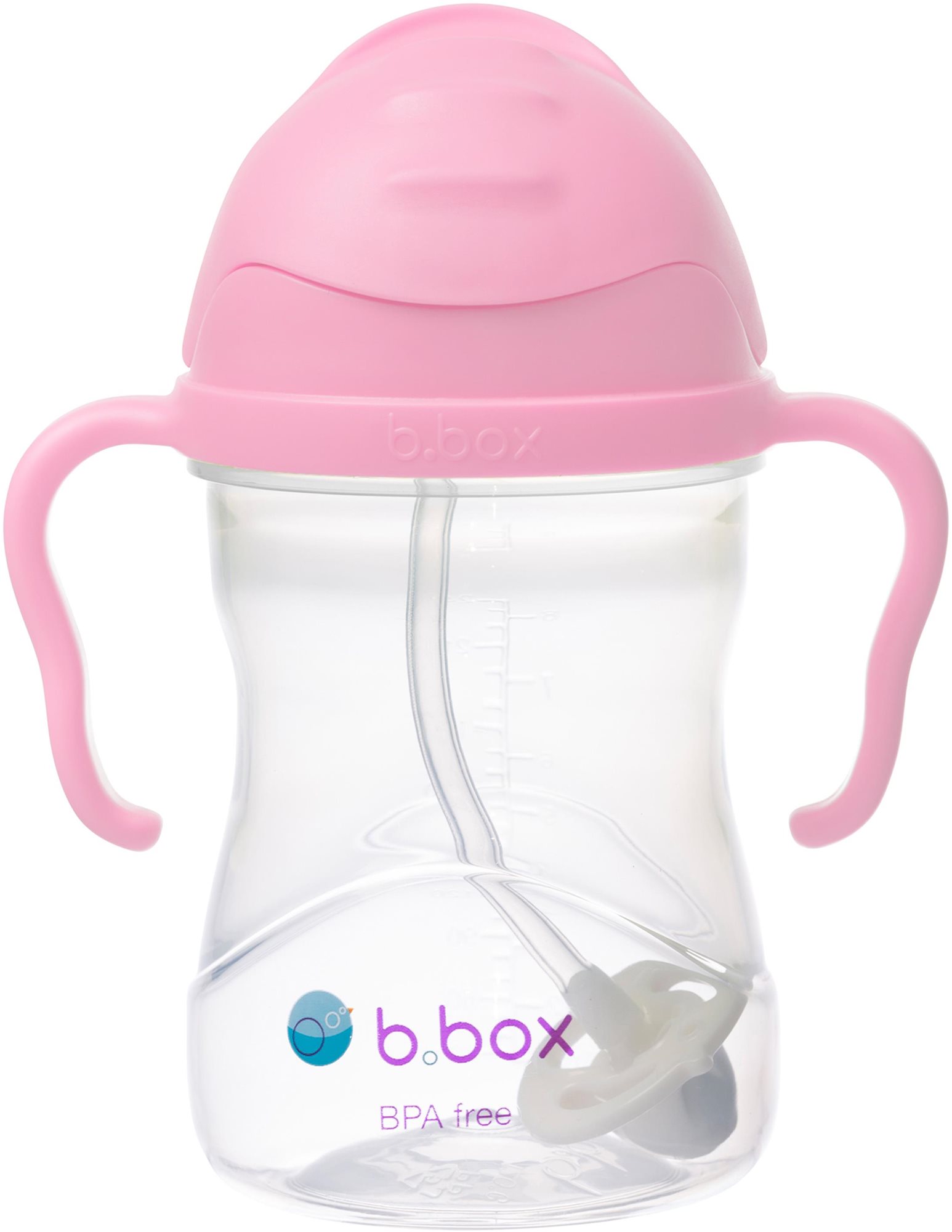 b.box Hrnček so slamkou – čerešňový kvet 240 ml