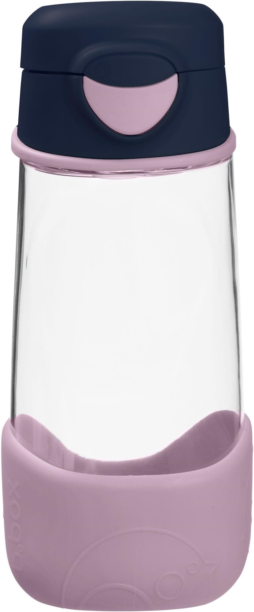 b.box Šport fľaša na nápoj 450 ml – indigo/ružová