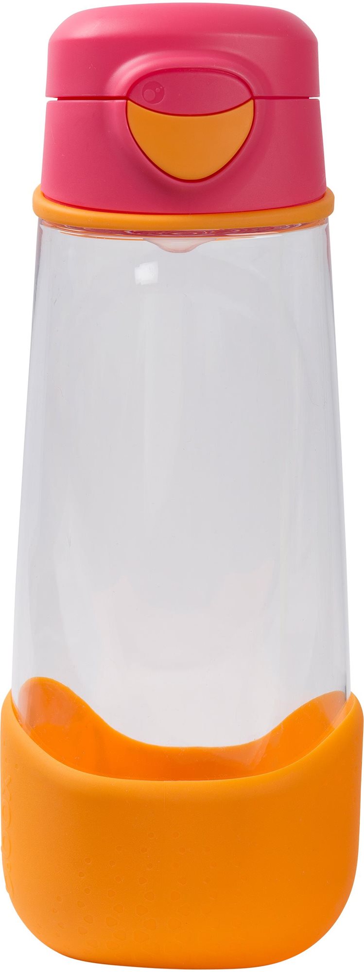 b.box Šport fľaša na nápoj 600 ml – ružová/oranžová