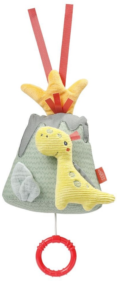 BABY FEHN Hracia hračka sopka s dinosaurom
