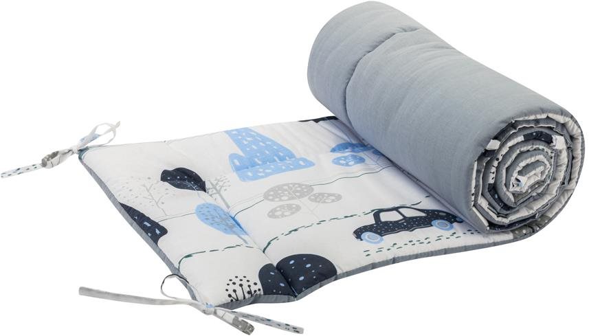 Bomimi Mantinel do postieľky 180 cm autíčka