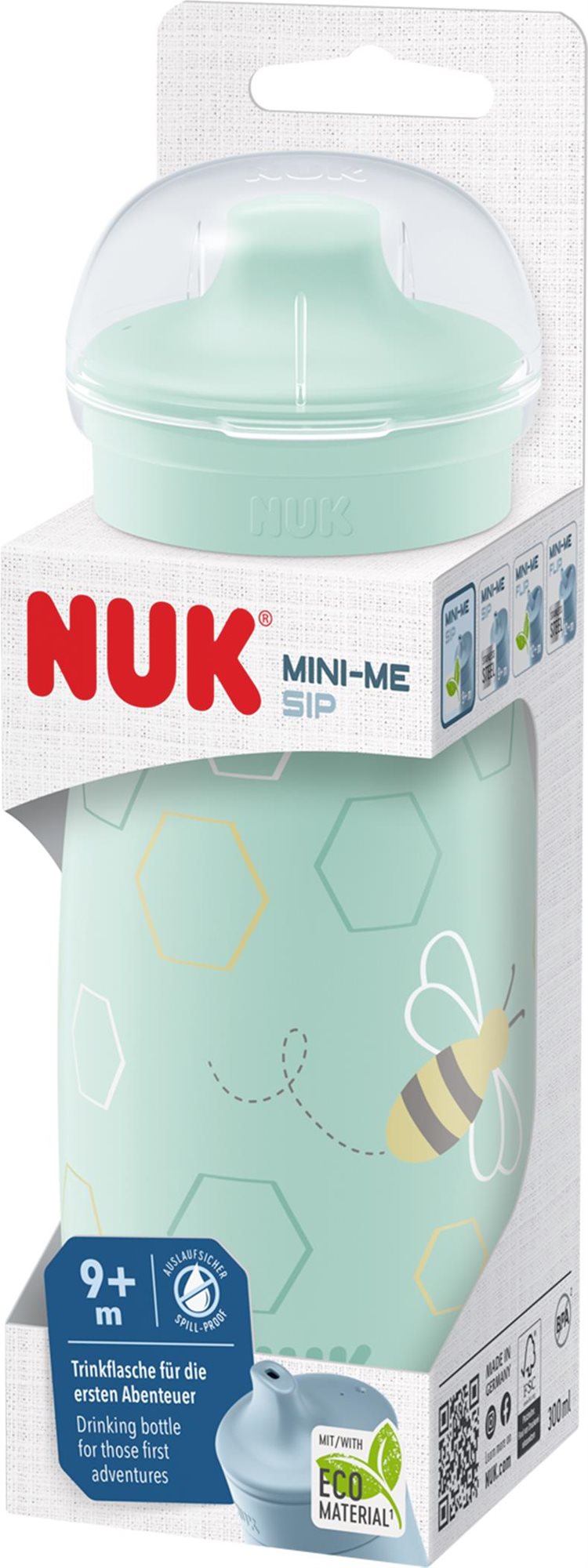 NUK Mini-Me Sip 300 ml zelená