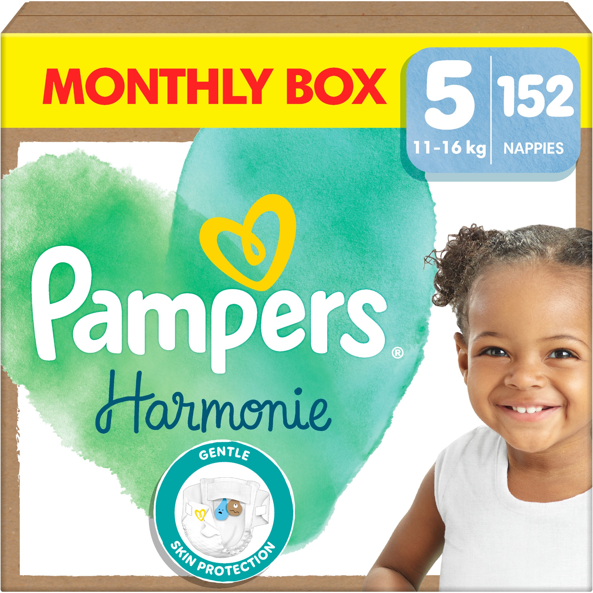PAMPERS Harmonie Baby veľkosť 5 (152 ks)