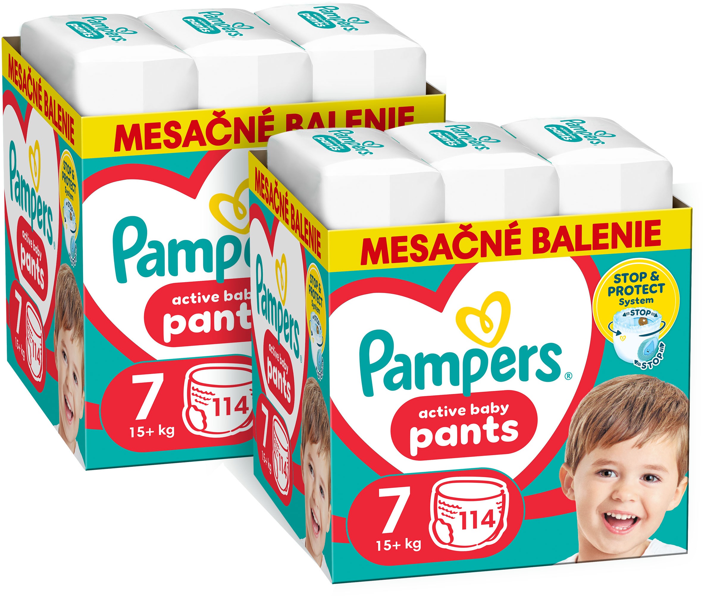 PAMPERS Pants veľ. 7 (228 ks)