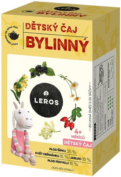 LEROS Detský bylinný 20 × 1,8 g