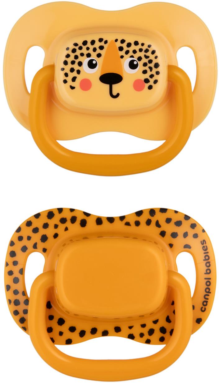 Canpol babies BabiesBoo 6 – 18 m 2 ks, oranžový