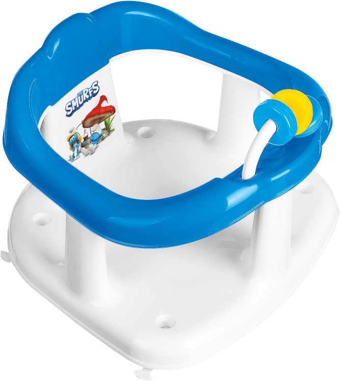 MALTEX detské sedadlo do vane Šmoulovia, White