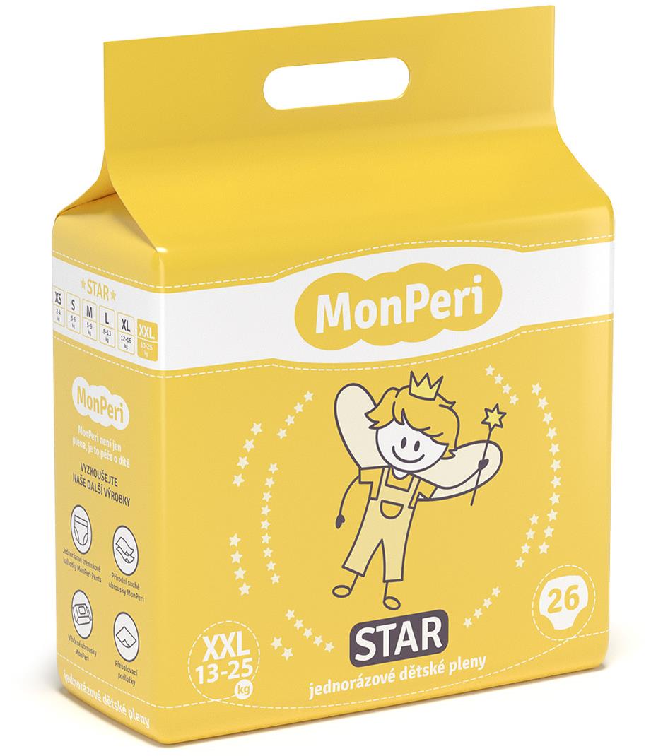 MonPeri STAR veľ. XXL (26 ks)