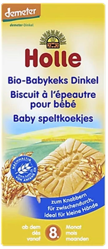 HOLLE Bio špaldové keksy 150 g