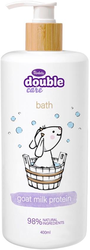 VIOLETA Double Care pena do kúpeľa 400 ml