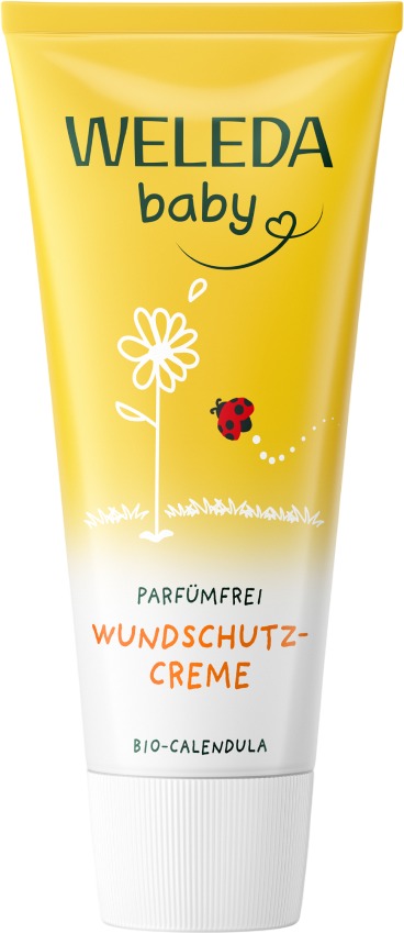 WELEDA Nechtíkový dojčenský krém na zadoček bez parfumácie 75 ml