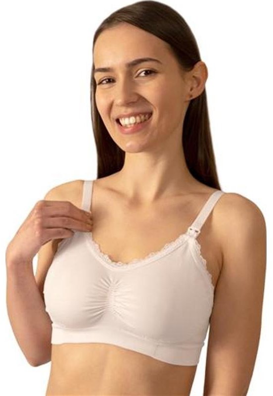 BabyOno Dojčiacia podprsenka veľ. B70 – 75, biela