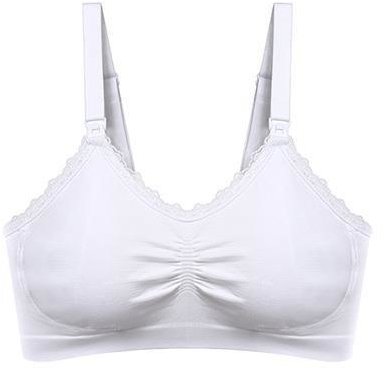 BabyOno Dojčiaca podprsenka veľkosť F75-80, biela