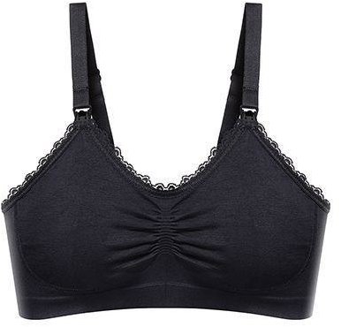 BabyOno Dojčiacia podprsenka veľ. B75 – 80, čierna