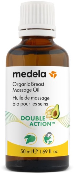 MEDELA Organický masážny olej na prsia 50 ml