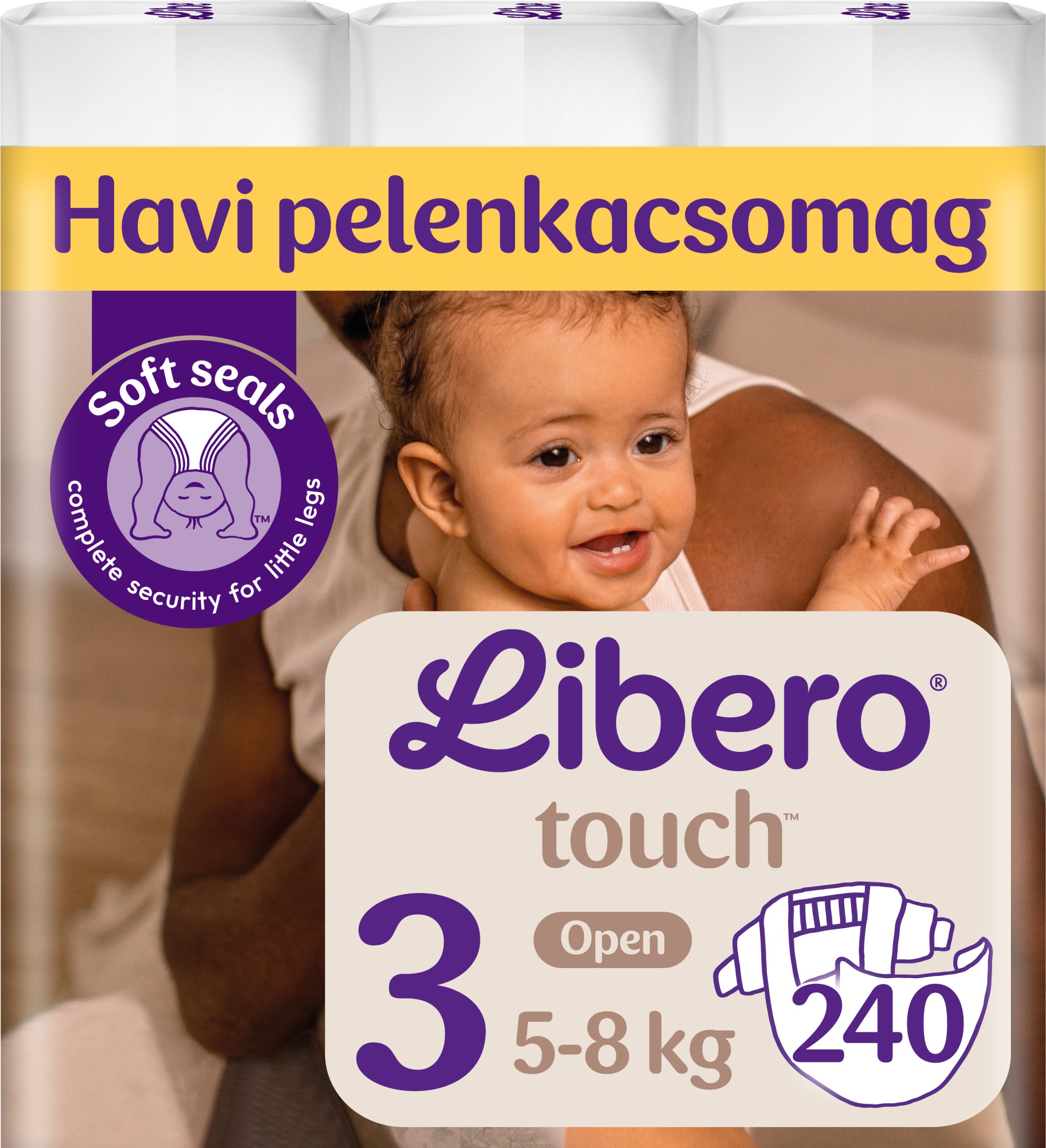 Libero Monthly Pack Touch veľkosť 3 (240 ks)