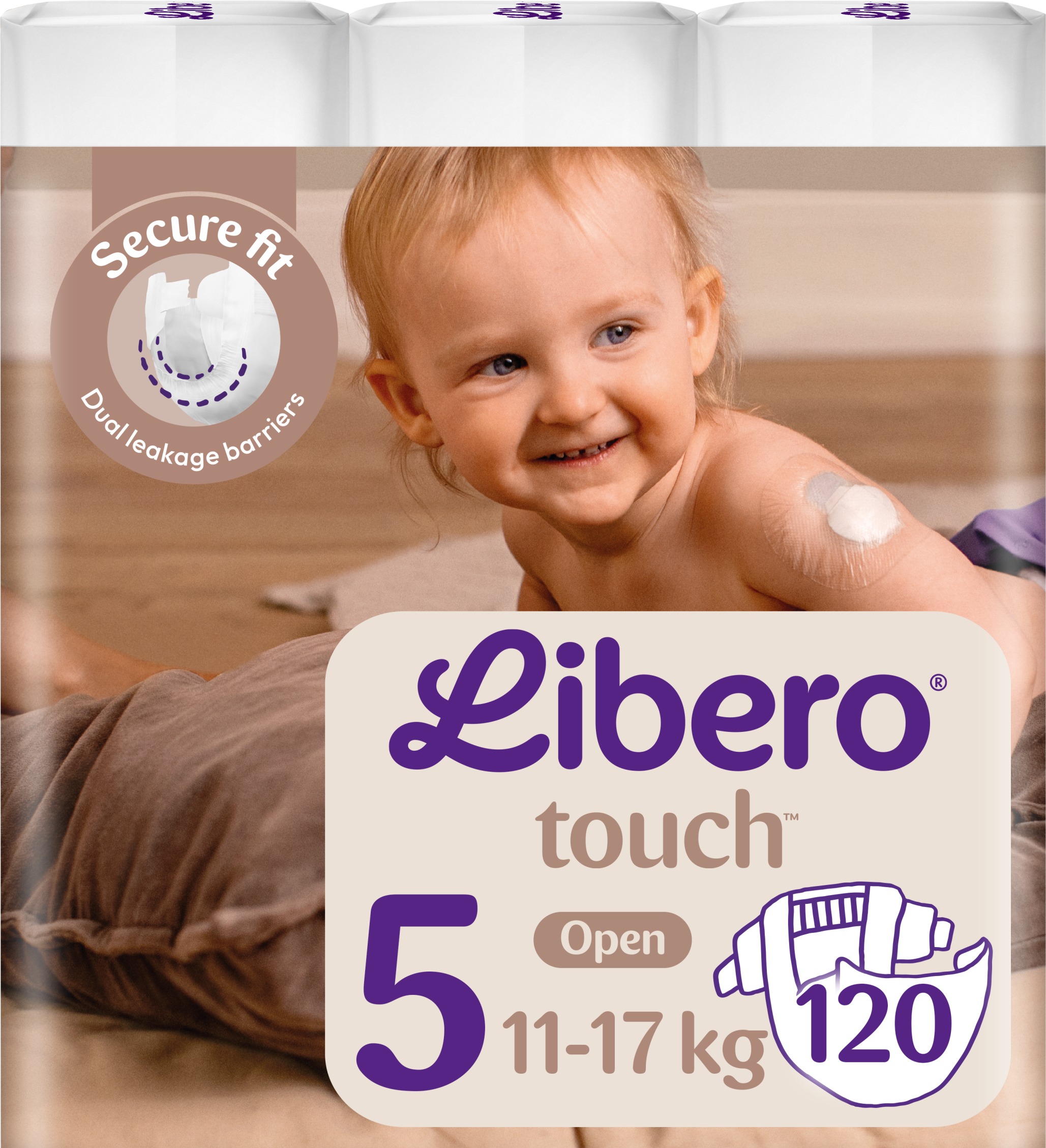 Libero Monthly Pack Touch veľkosť 5 (120 ks)