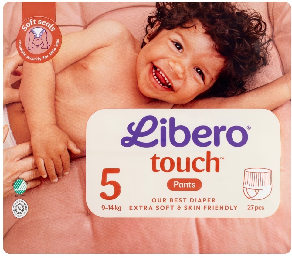 Libero Touch veľkosť 5 (27 ks)