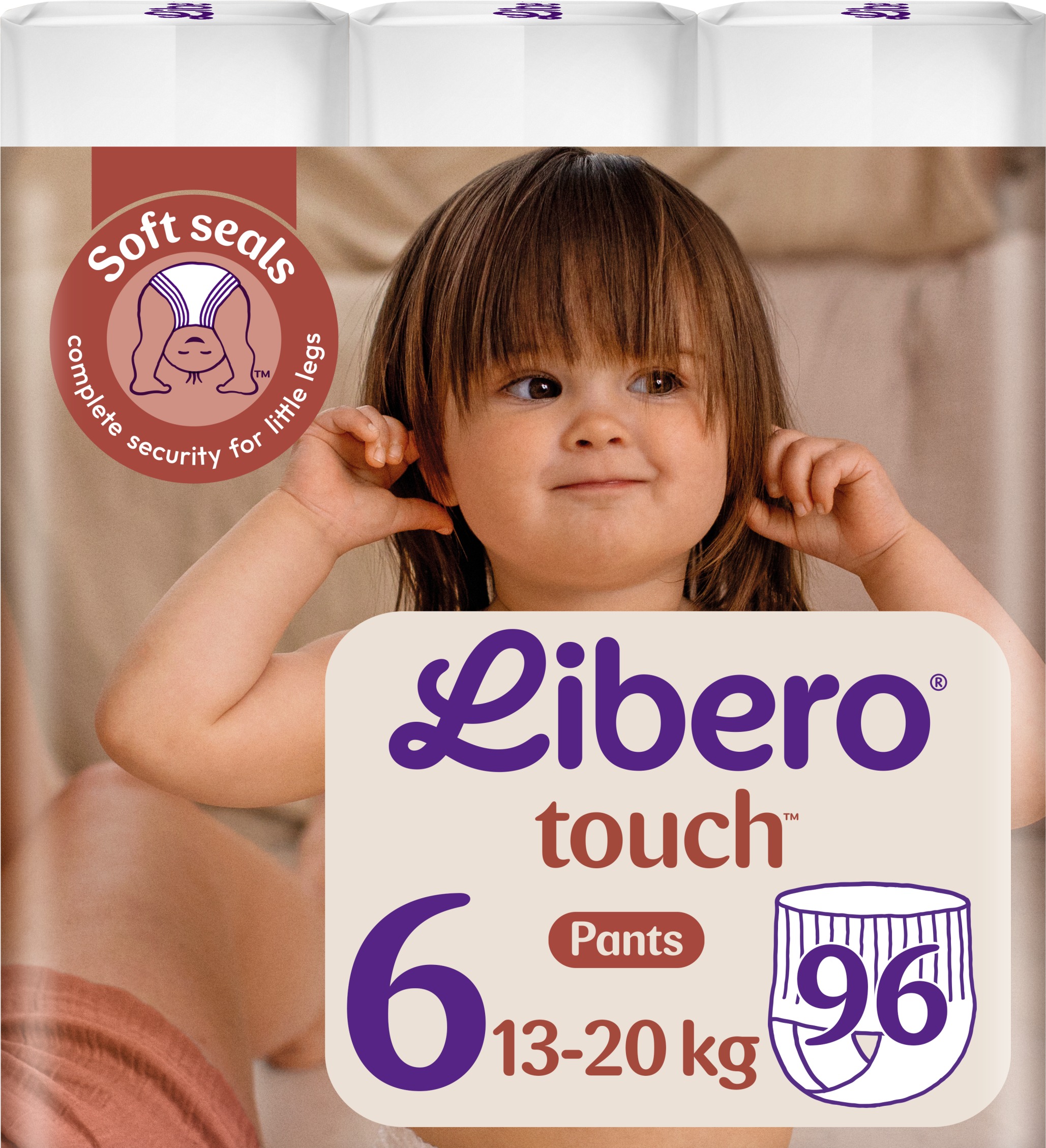 Libero Monthly Pack Touch veľkosť 6 (96 ks)