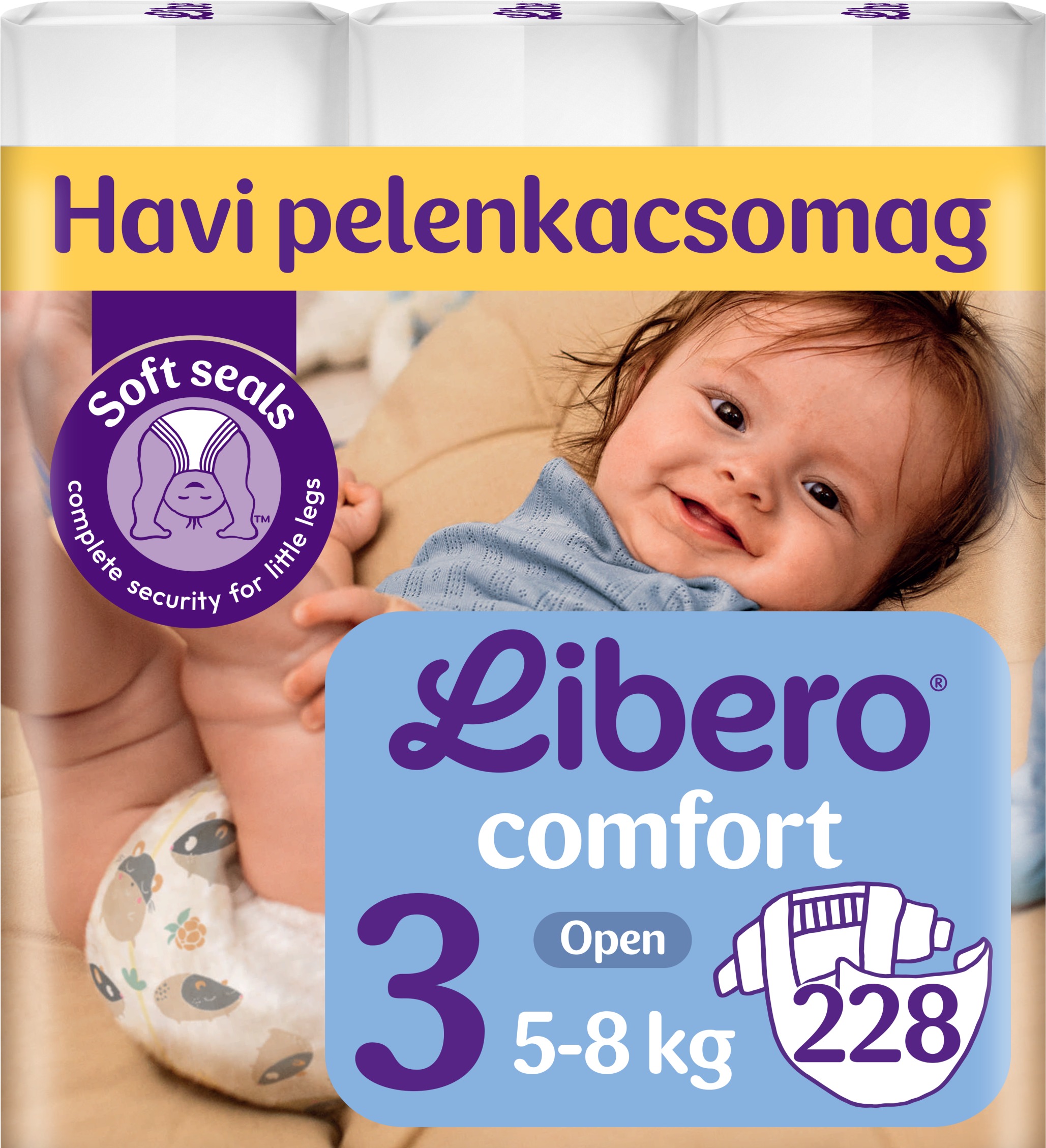 Libero Monthly Pack Comfort Mega Pack veľkosť 3 (228 ks)