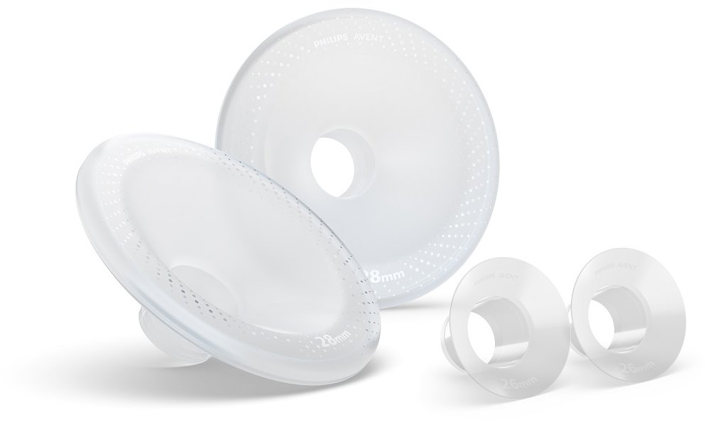 Philips AVENT SCF552/11 Hands-Free Silikónové vložky a nástavce na bradavku L