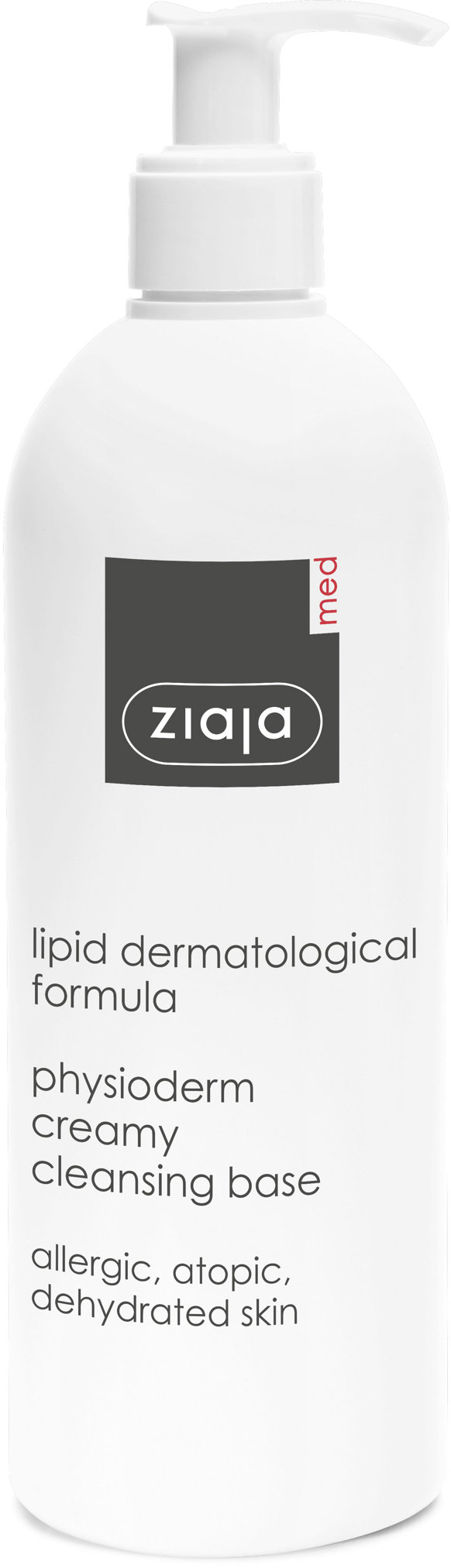ZIAJA Med Lipidová kúra krémová umývacia báza 400 ml