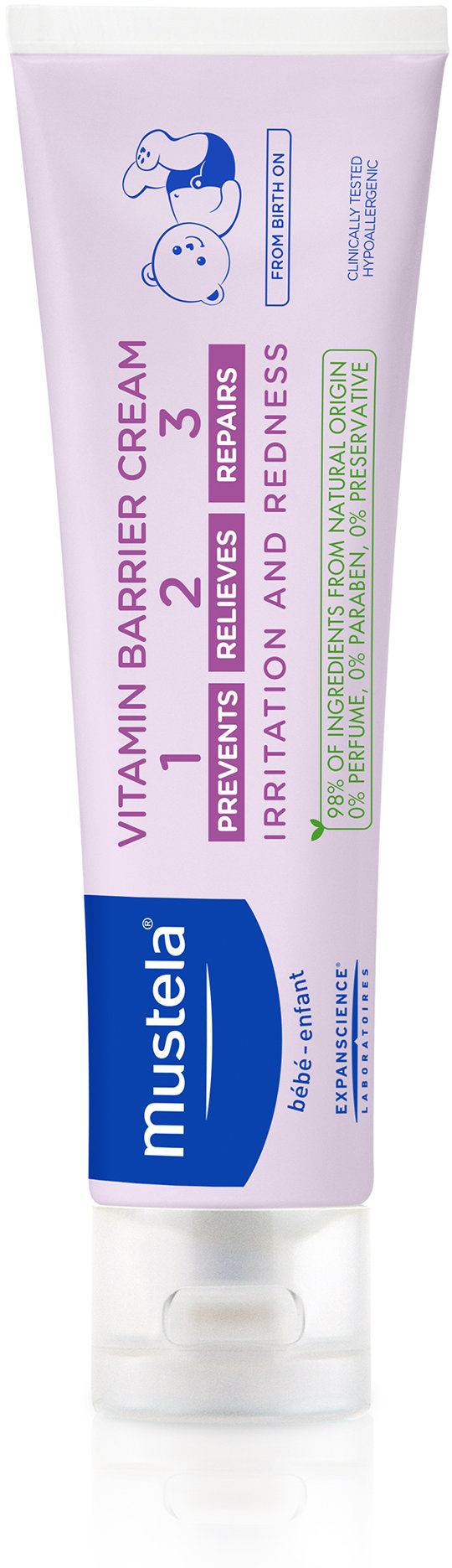 MUSTELA Krém proti zapareninám 100 ml