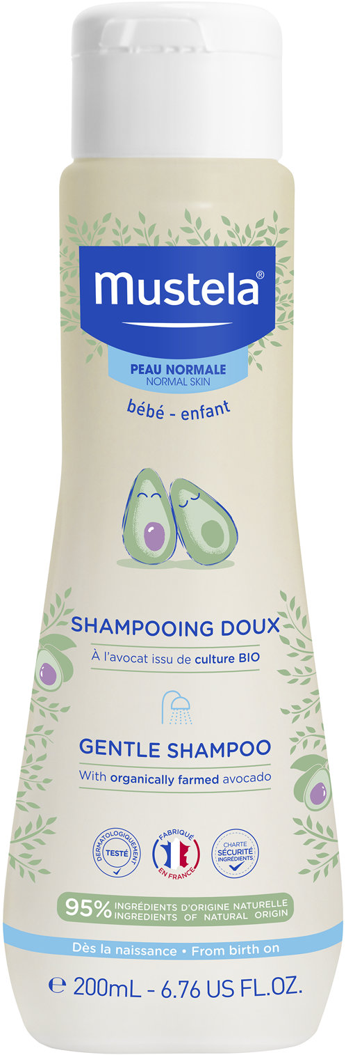 MUSTELA Jemný šampón s organicky pestovaným avokádom 200 ml
