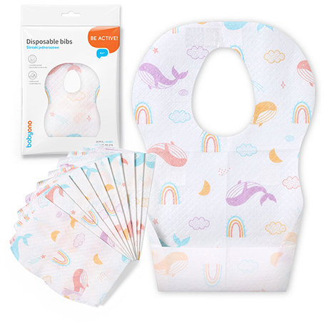 BabyOno Podbradníky jednorazové 10 ks