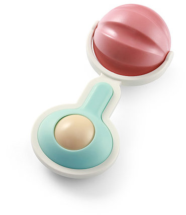 BabyOno Hrkálka s hryzadlom Barbell 0 m+