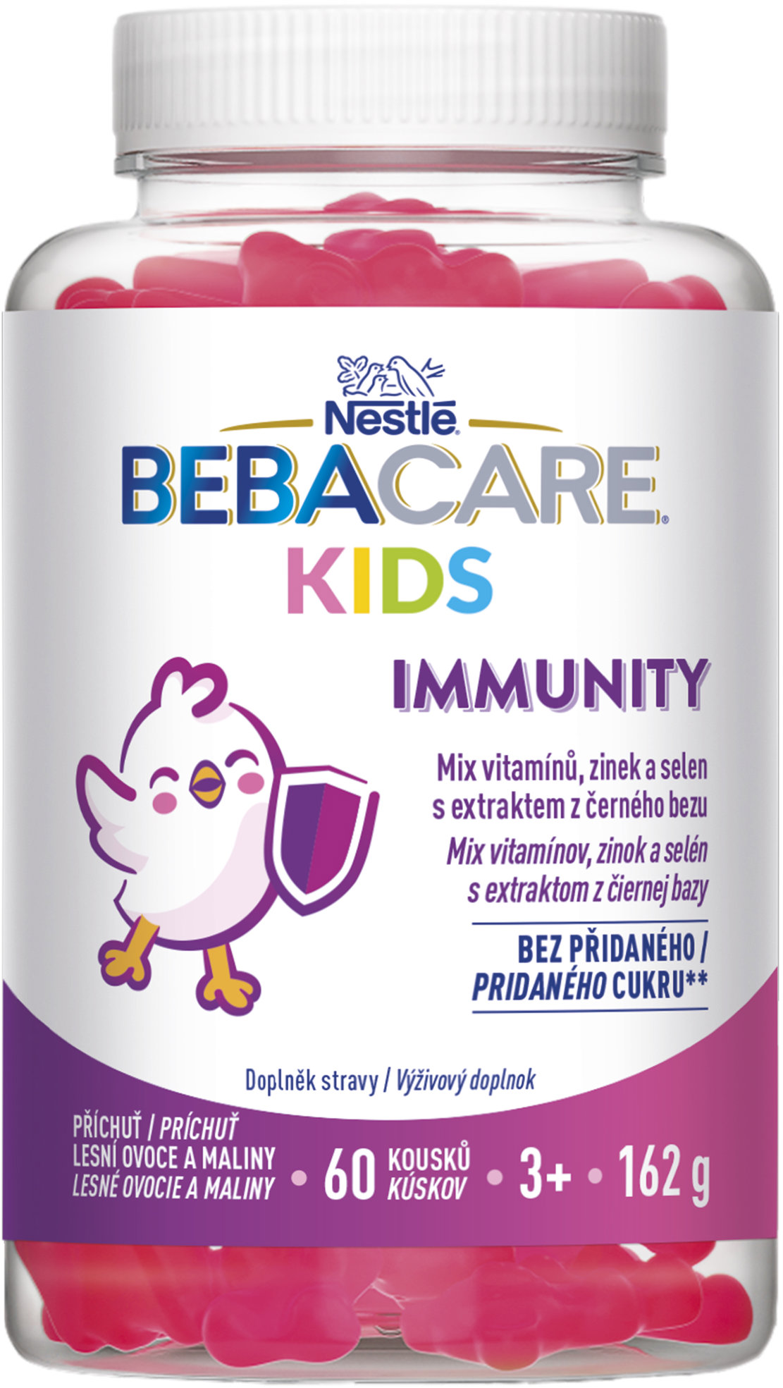 NESTLÉ Bebacare Kids Gummies Immunity 60 ks