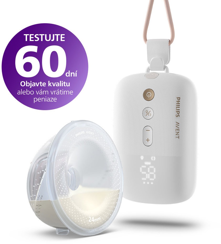 Philips AVENT Hands-Free Premium Plus SCF531/11 + darček jednorazové prsné vložky 100 ks