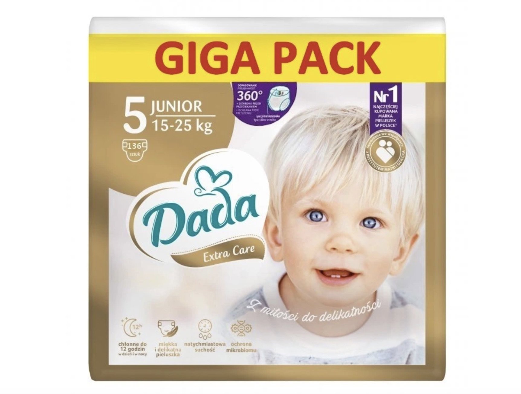 DADA Giga Pack veľ. 5 (136 ks)