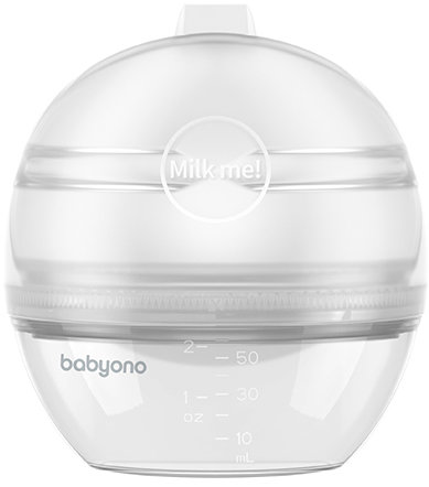 BabyOno odsávačka a zberač materského mlieka Milk Me 2 v 1