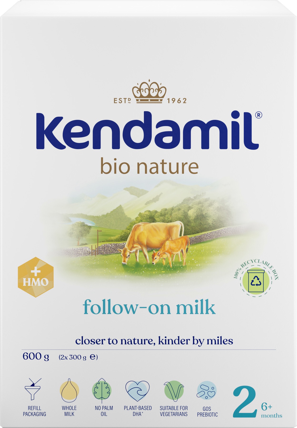 Kendamil BIO Nature 2 HMO+ (600 g)