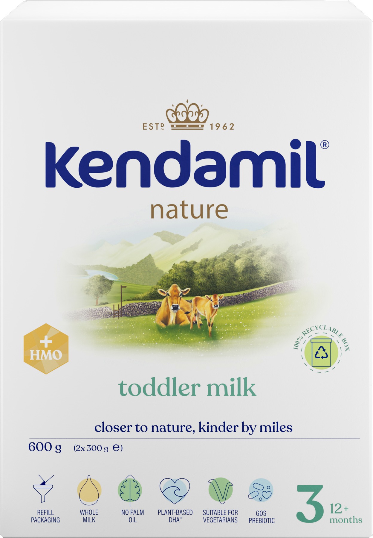 Kendamil Nature 3 HMO+ (600 g)