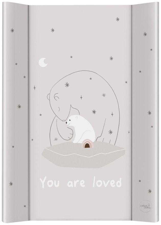 CEBA 2-hranná s pevnou doskou Basic Polar Bears 50 × 70 cm