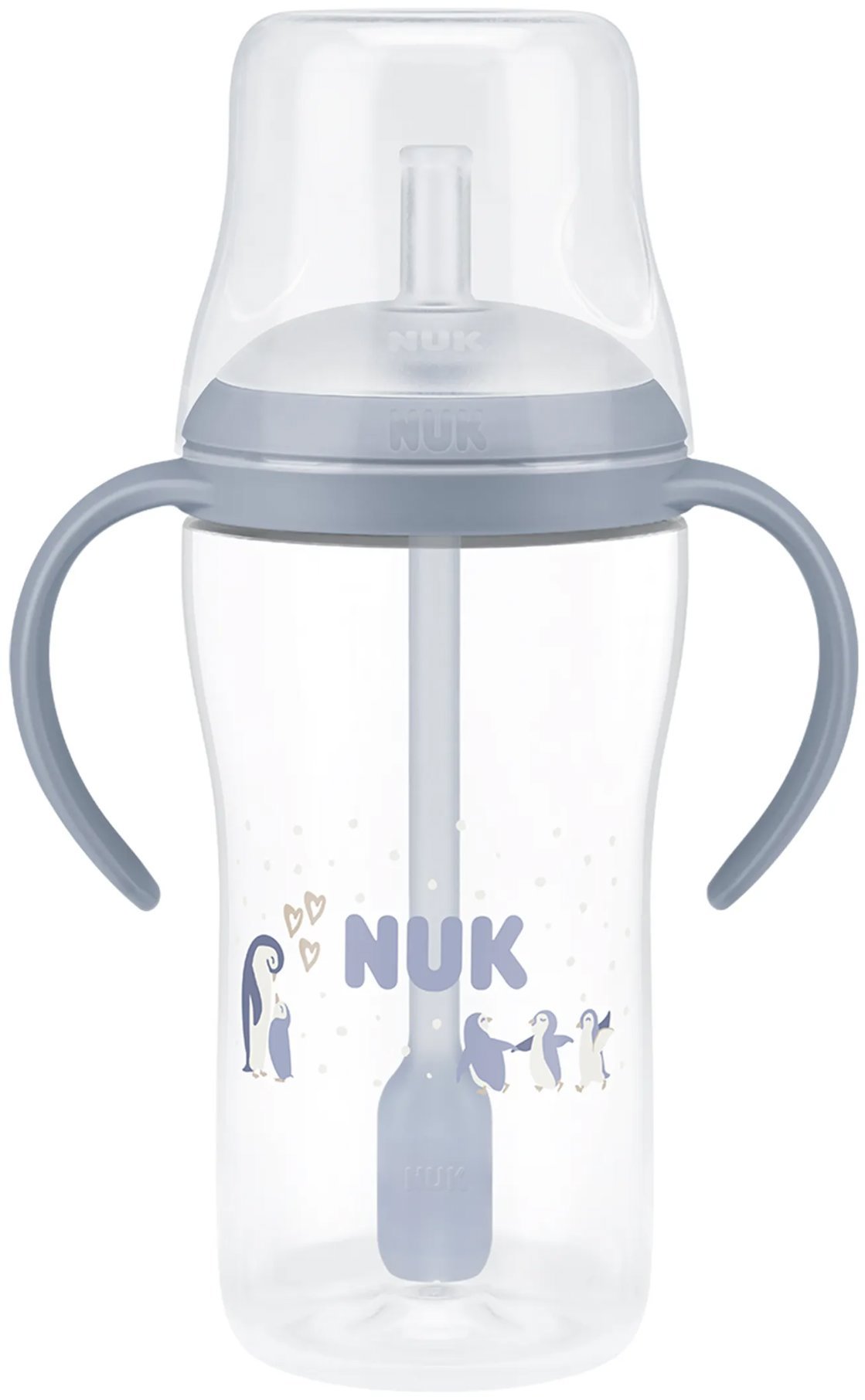NUK Perfect Match Pengu so slamkou 260 ml
