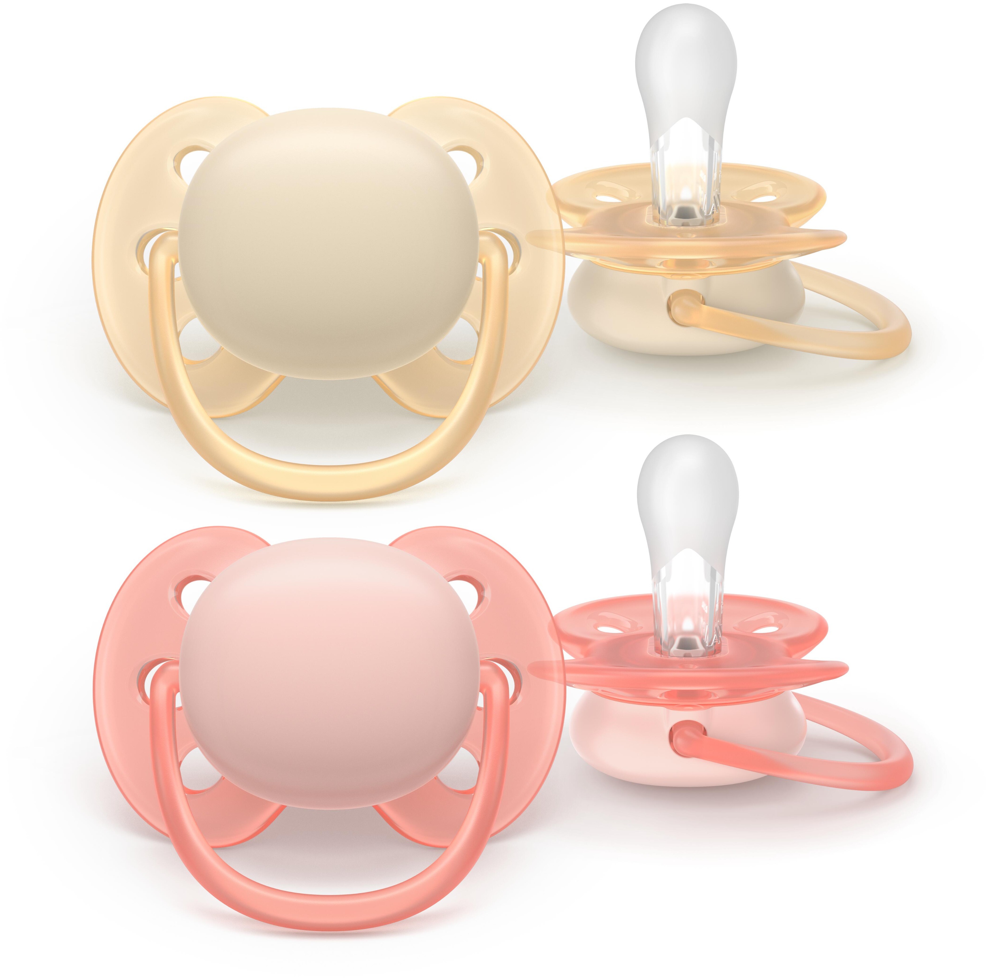 Philips AVENT SCF091/38 Cumlík Ultrasoft 0-6 m, 2 ks