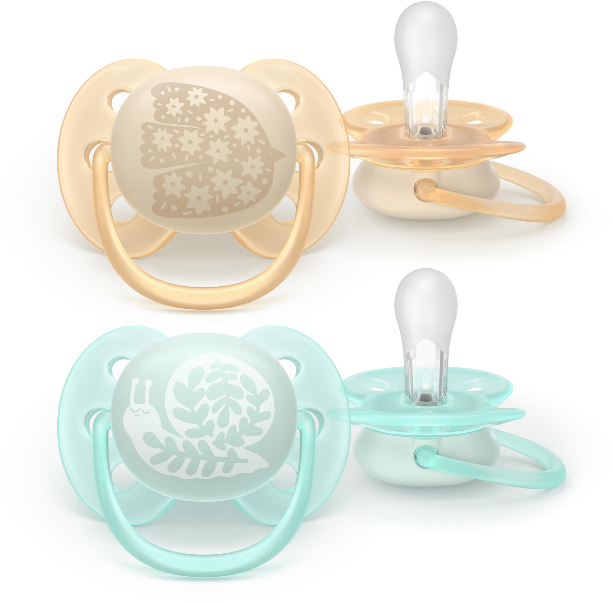 Philips AVENT SCF091/41 – Cumlík Ultrasoft 0-6 m, 2 ks