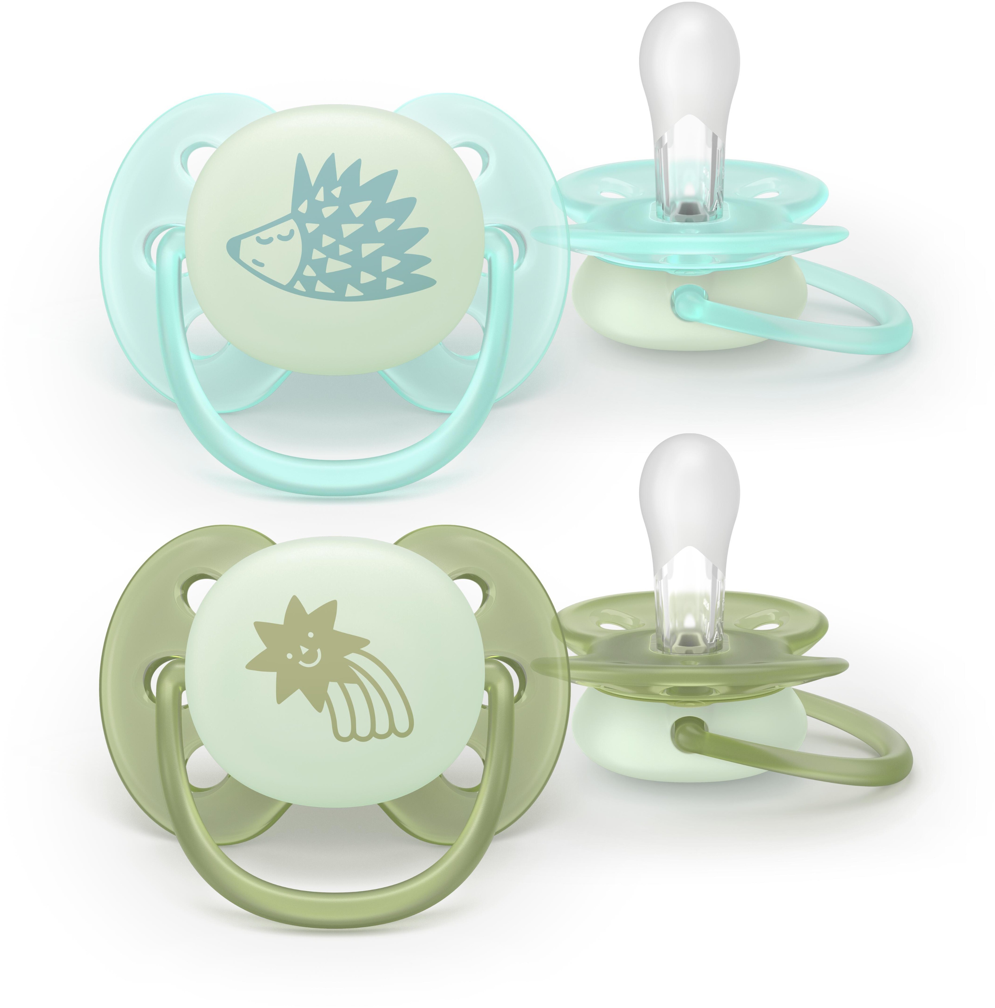 Philips AVENT SCF094/01 Ultrasoft nočný 0-6 m, 2 ks