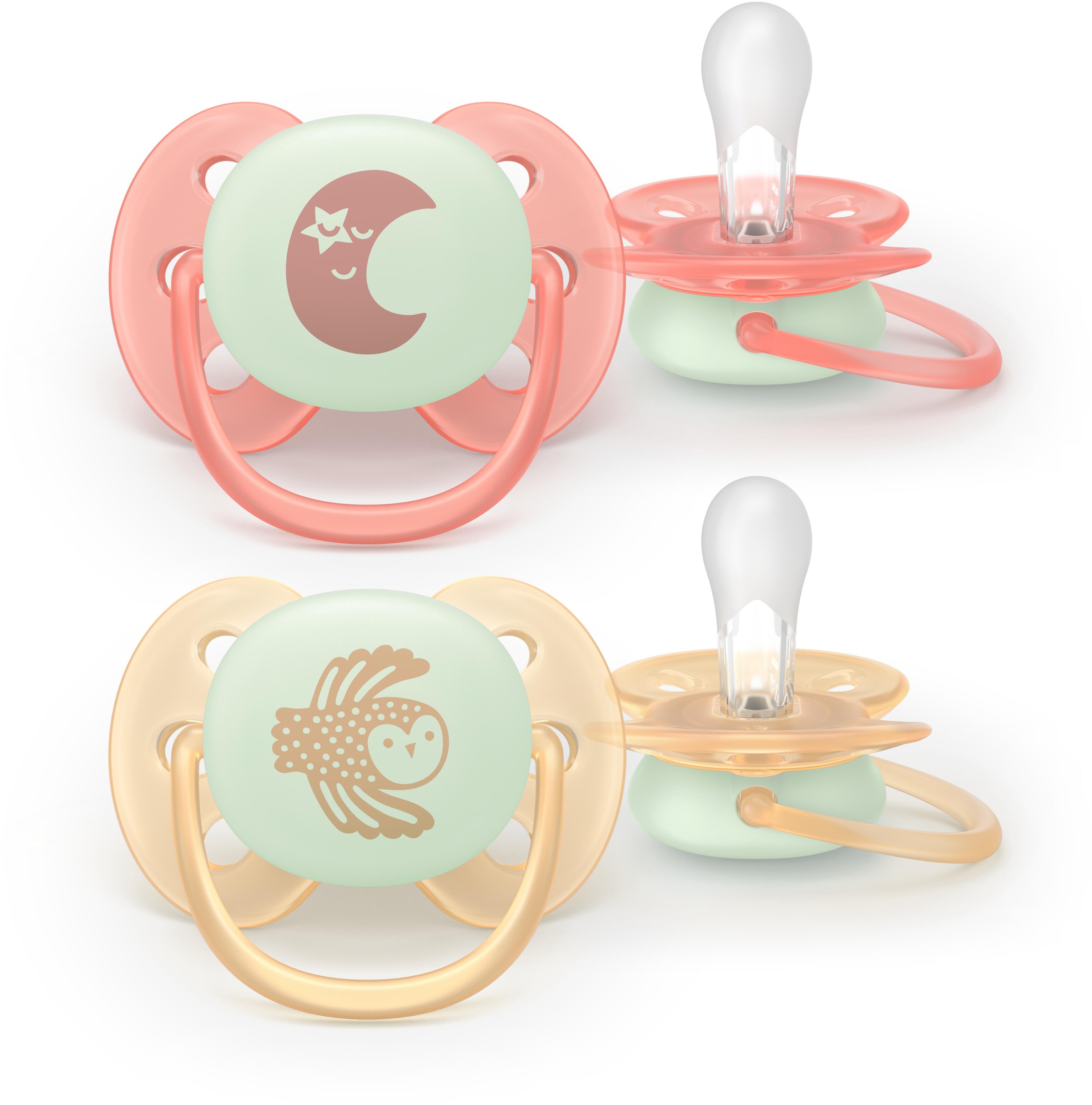 Philips AVENT SCF094/01 Ultrasoft nočný 0-6 m, 2 ks