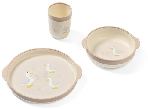 BabyOno Farmer béžová, 3 ks