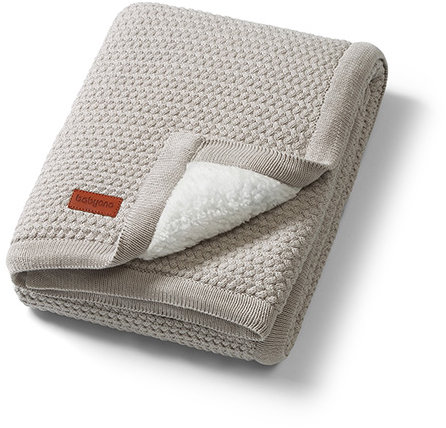 BabyOno bavlnená s fleecovou podšívkou, sivá