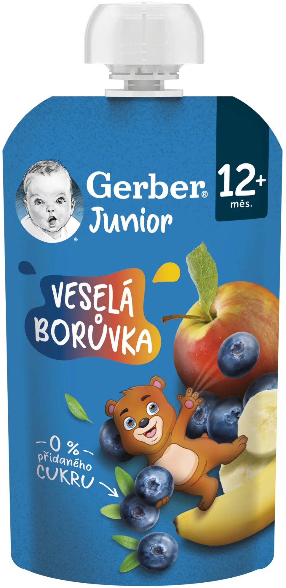 GERBER Junior kapsička Veselá čučoriedka 110 g